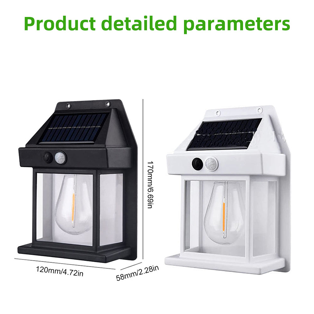 Wall Mounted Solar Light with Motion Sensor