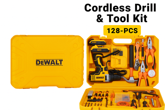 DEWALT 128-Piece Cordless Drill & Tool Kit