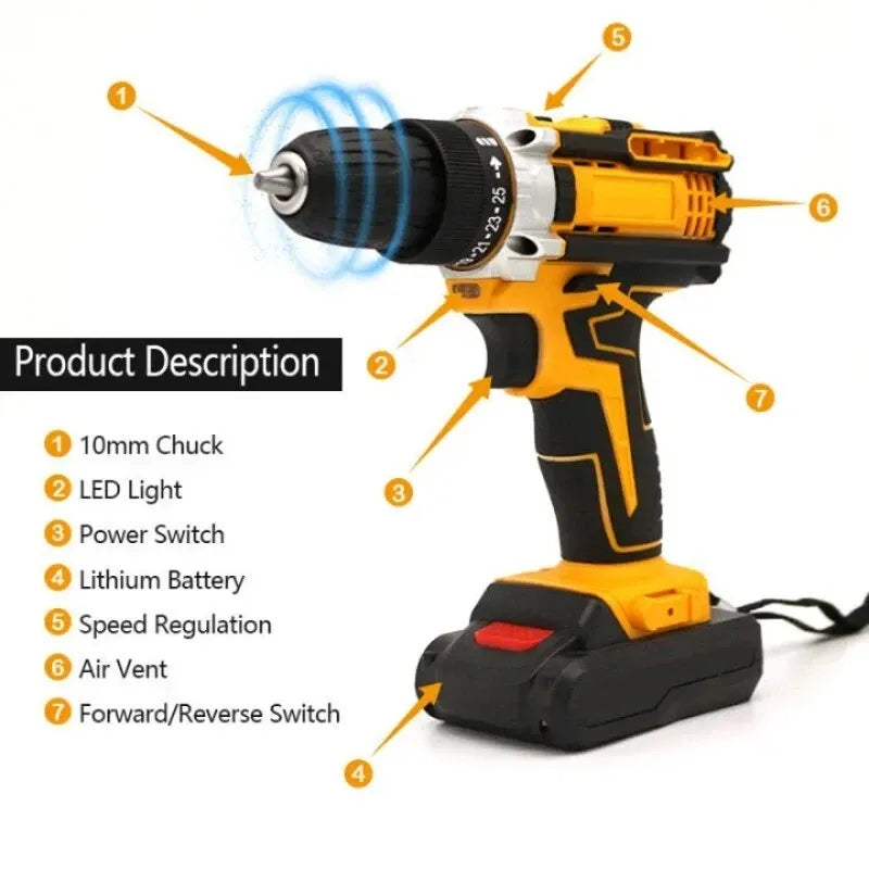 DEWALT 128-Piece Cordless Drill & Tool Kit