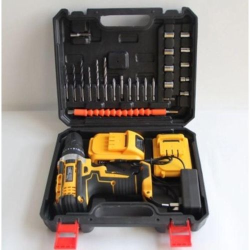Dewalt Professional Cordless 48v Impact Screw Machine With Tool And Carriage Case