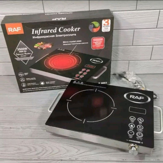 Infrared Cooker & Hot Plate R.8019 – Multifunction & Digital Display – 3500W