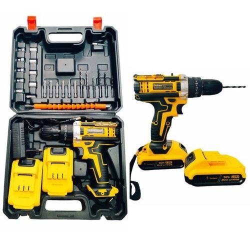 Dewalt Professional Cordless 36v Impact Screw Machine With Tool And Carriage Case