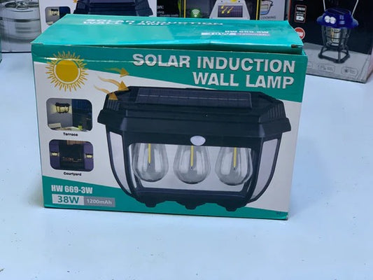 Induction Solar wall lamp HW 669-3w